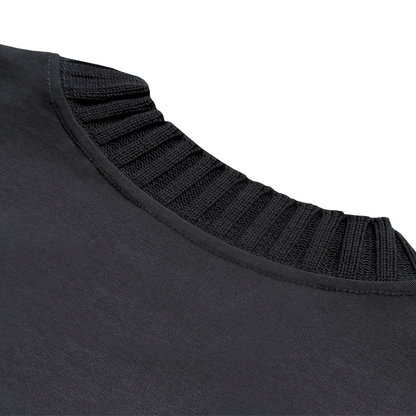 ESSNTIAL ELEMNTS HW Classic Knitted Round Neck Tee