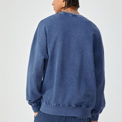 ESSNTIAL ELEMNTS Unisex 360G Acid Wash Sweatshirt