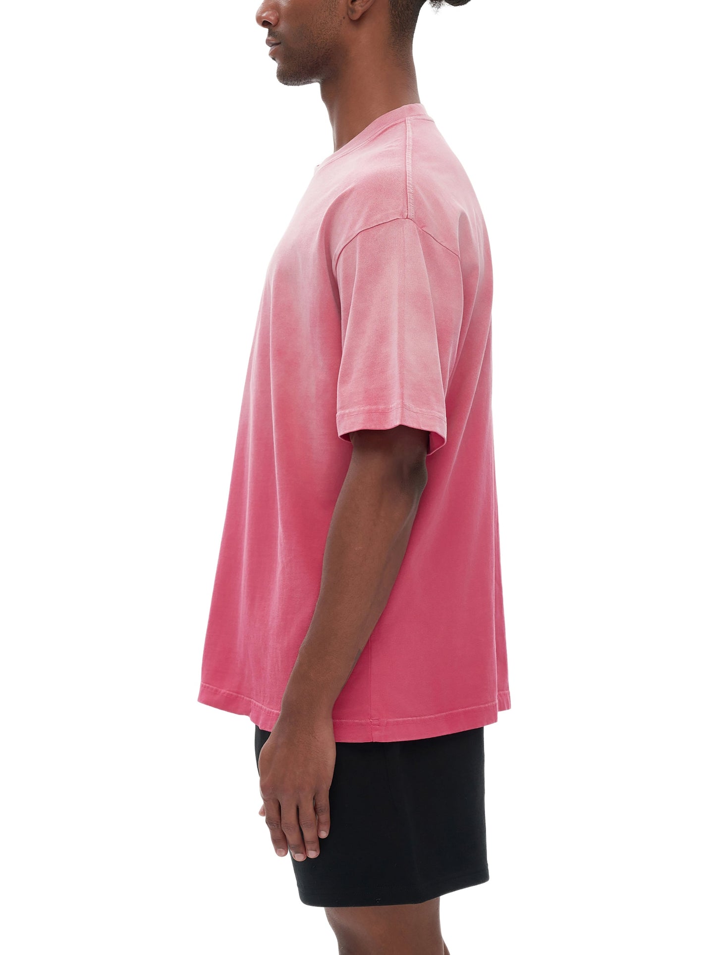 ESSNTIAL ELEMNTS Unisex Classic Wash Fade Gradient Tee