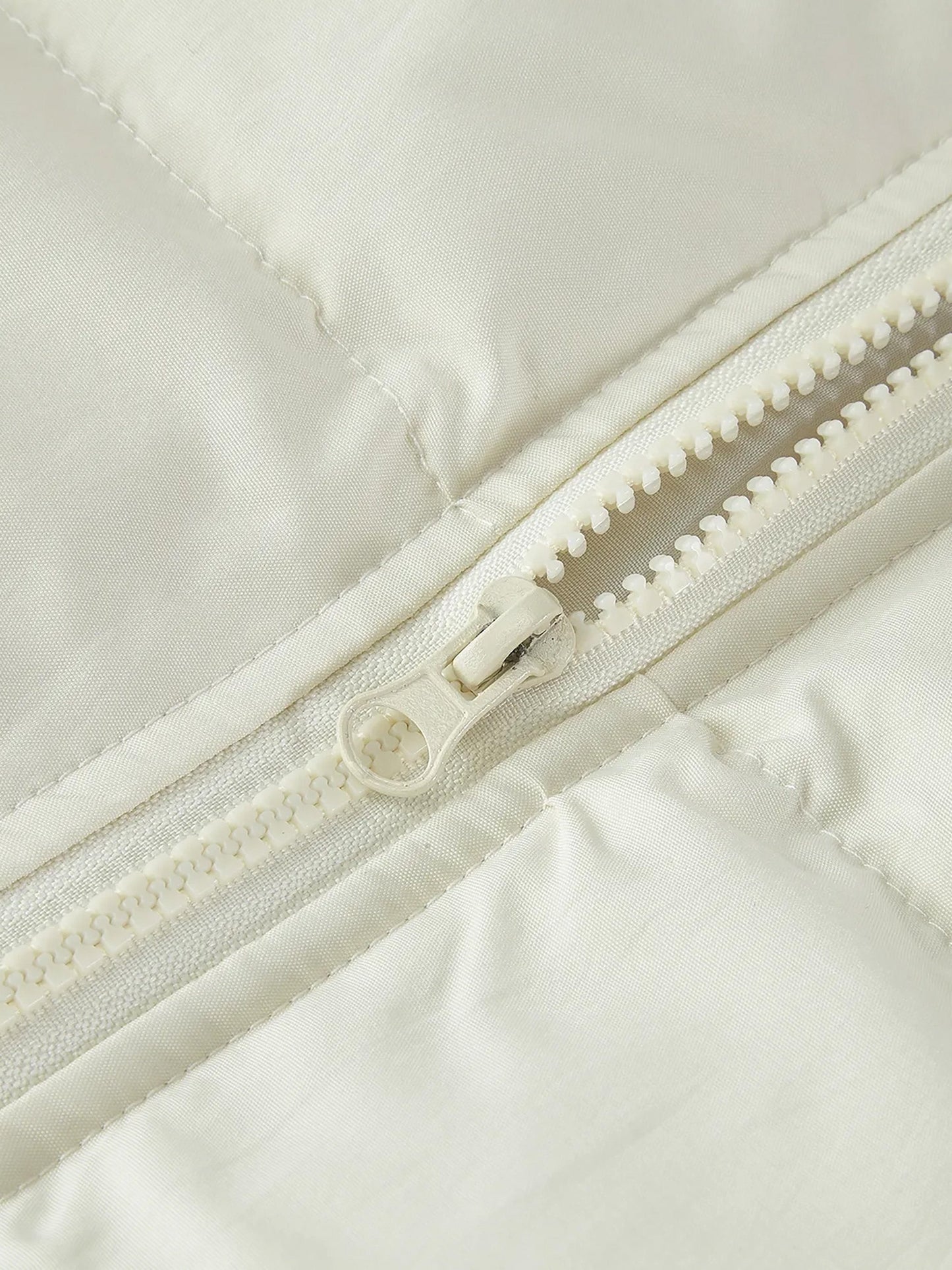 ESSNTIAL ELEMNTS Unisex 900G Zipper Puffer Coat