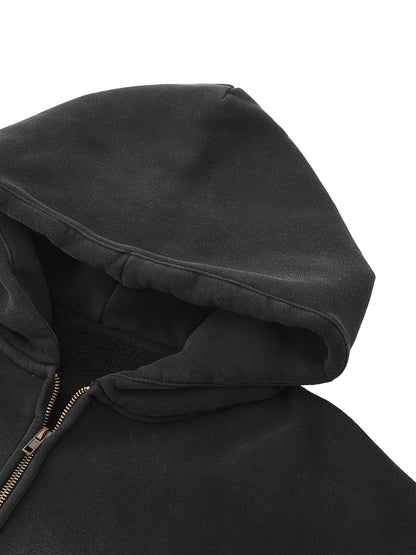 ESSNTIAL ELEMNTS Unisex 355G Faded Boxy Hoodie