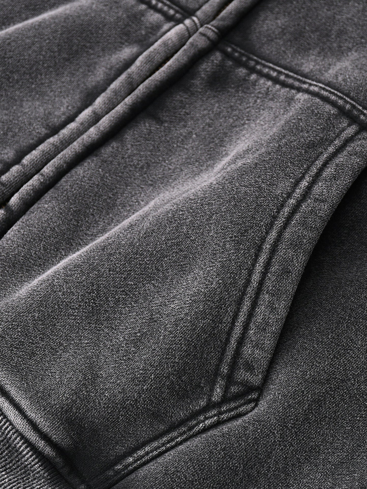 ESSNTIAL ELEMNTS Unisex 355G Washed Boxy Hoodie