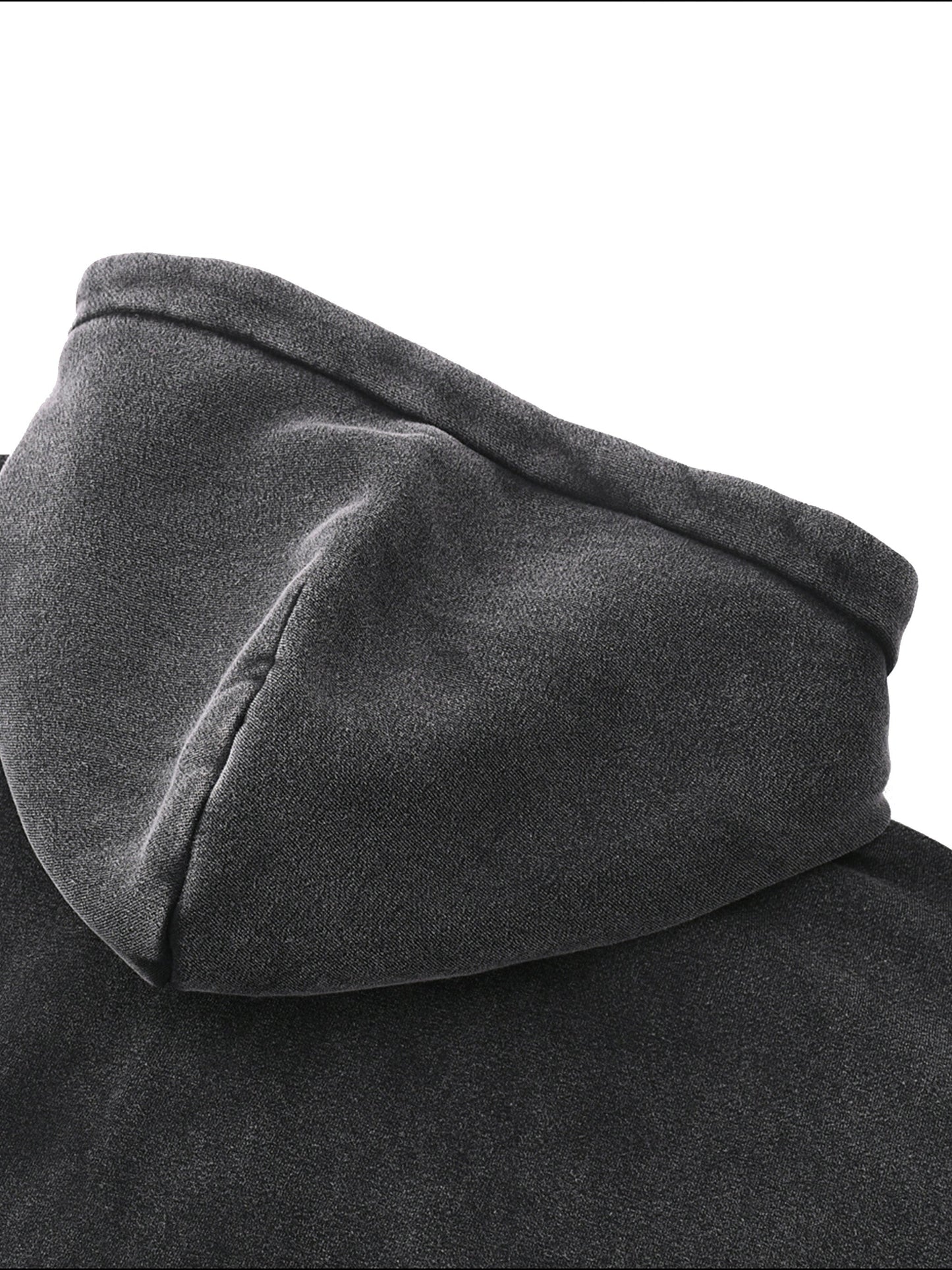 ESSNTIAL ELEMNTS Unisex 355G Washed Boxy Hoodie