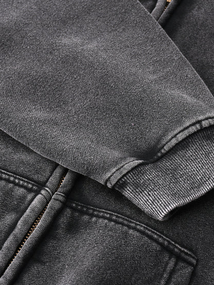 ESSNTIAL ELEMNTS Unisex 355G Washed Boxy Hoodie