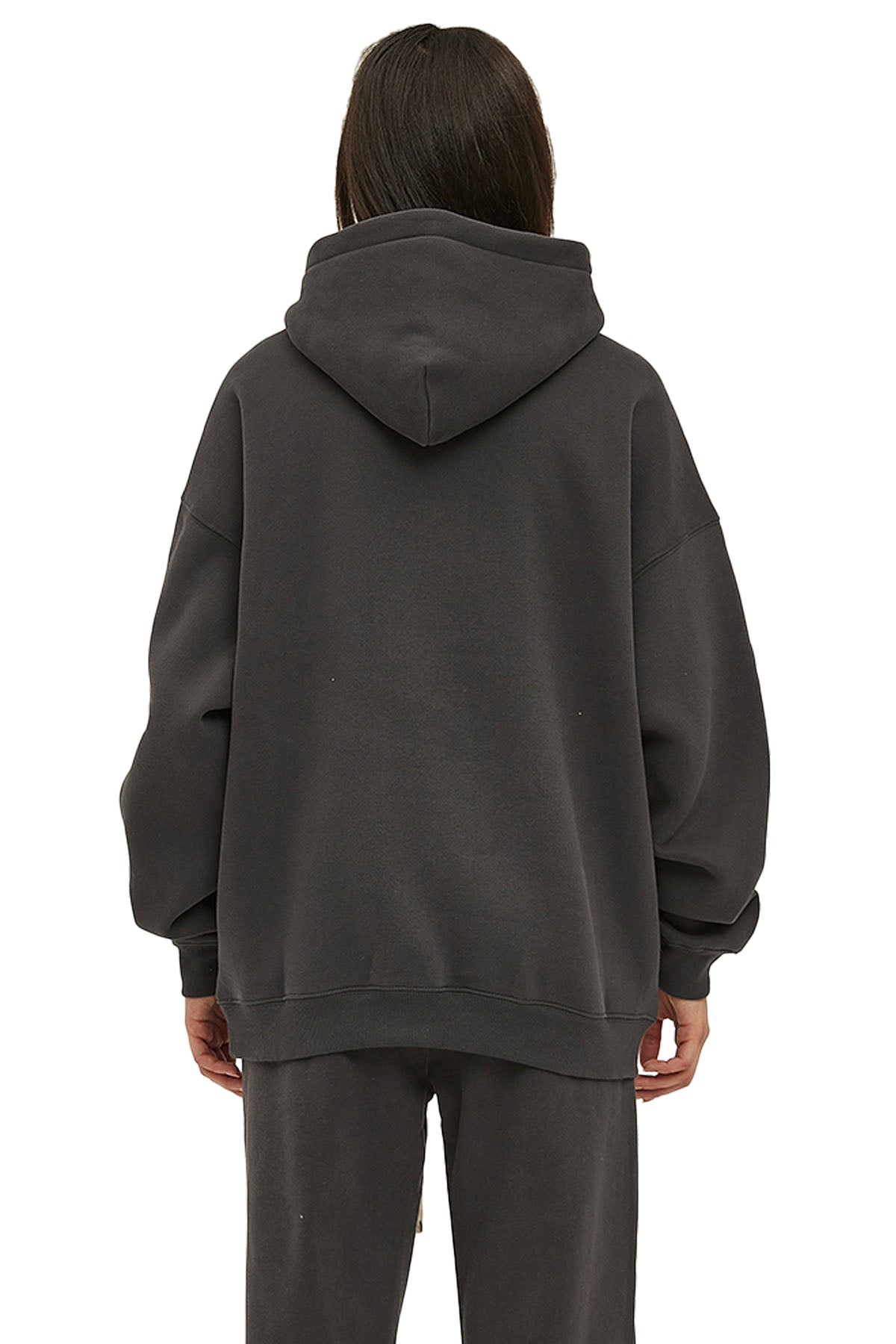 ESSNTIAL ELEMNTS Unisex 350G OS Solid Color Fleeced Hoodie