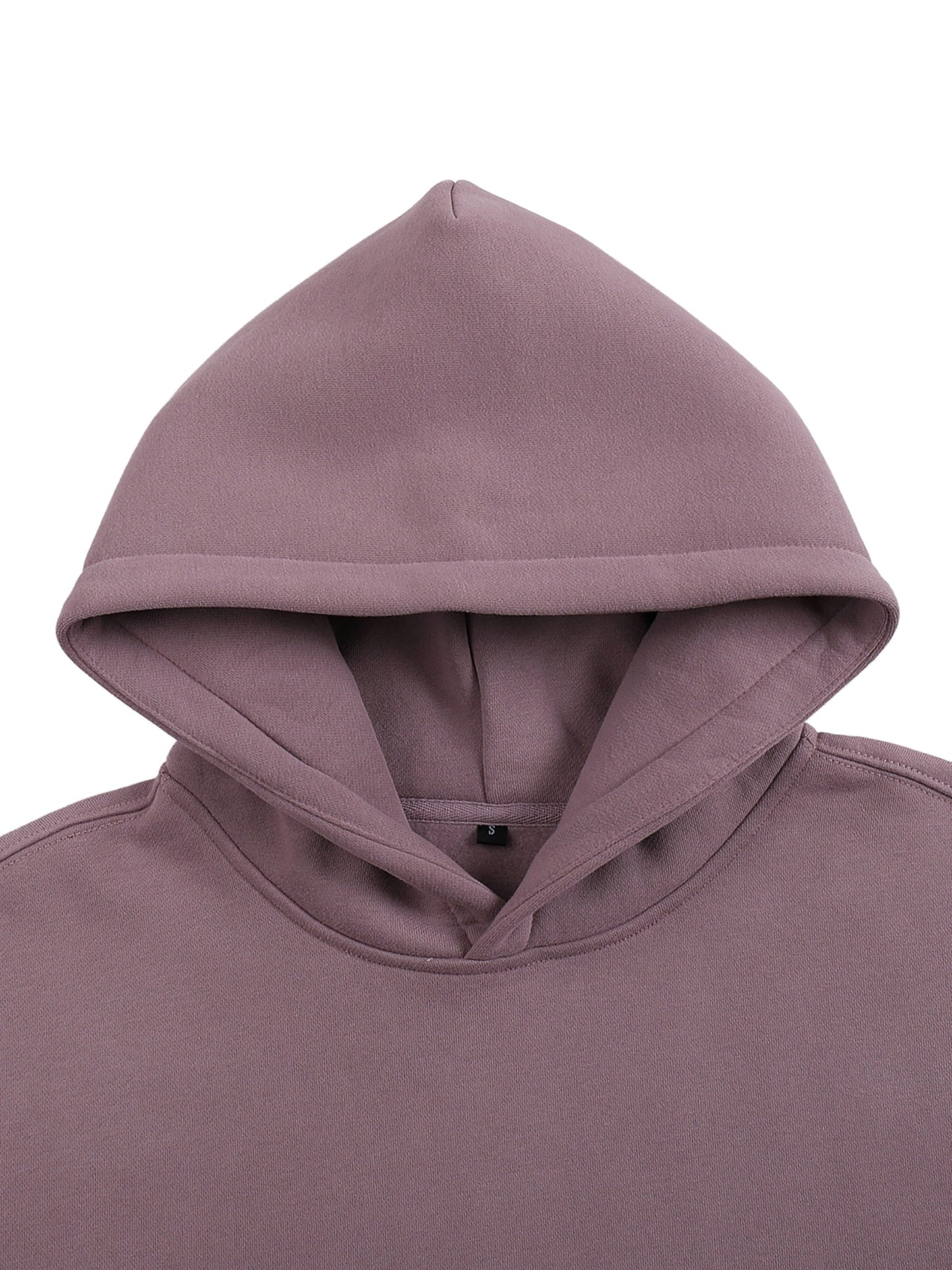 ESSNTIAL ELEMNTS Unisex 350G OS Solid Color Fleeced Hoodie