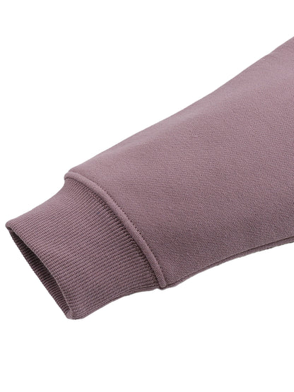 ESSNTIAL ELEMNTS Unisex 350G OS Solid Color Fleeced Hoodie