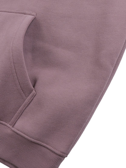 ESSNTIAL ELEMNTS Unisex 350G OS Solid Color Fleeced Hoodie