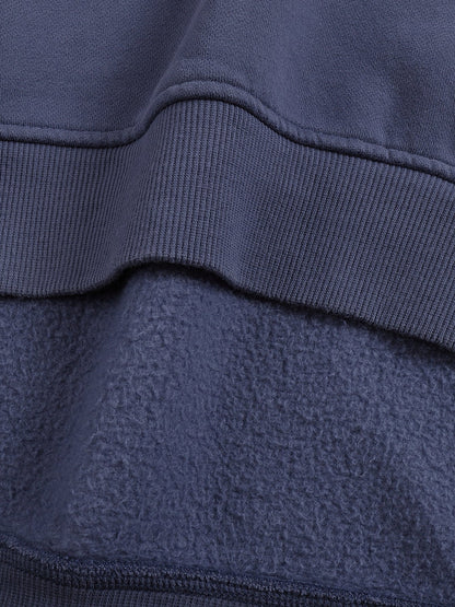 ESSNTIAL ELEMNTS Unisex 375G Faded Wash Fleece SS