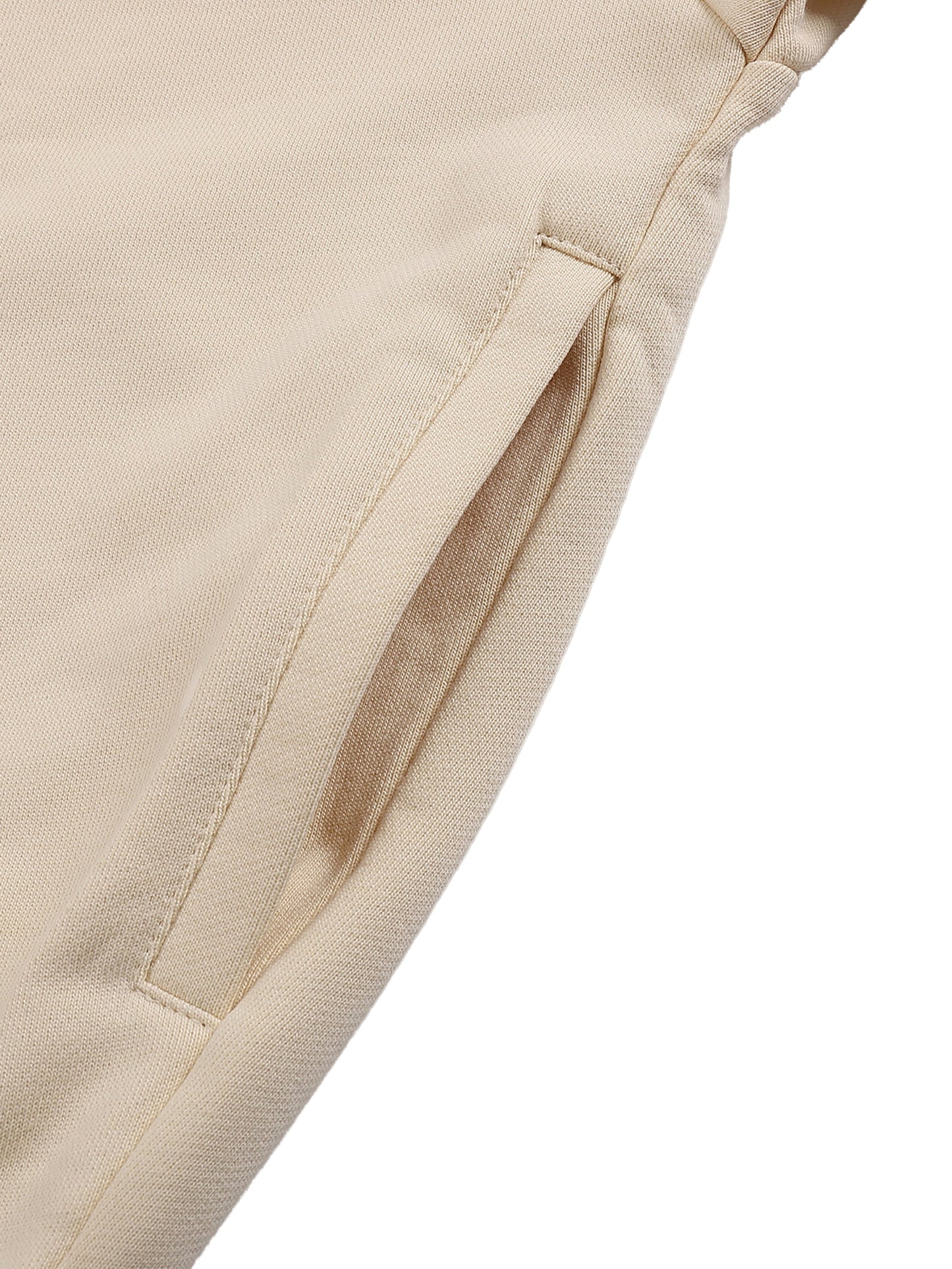 ESSNTIAL ELEMNTS Unisex 400G Solid Color Boxy Hoodie