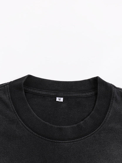 ESSNTIAL ELEMNTS Unisex Loose Sun-Fade Tee