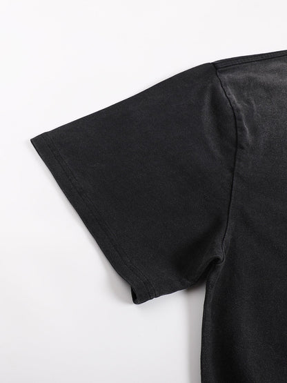 ESSNTIAL ELEMNTS Unisex Loose Sun-Fade Tee