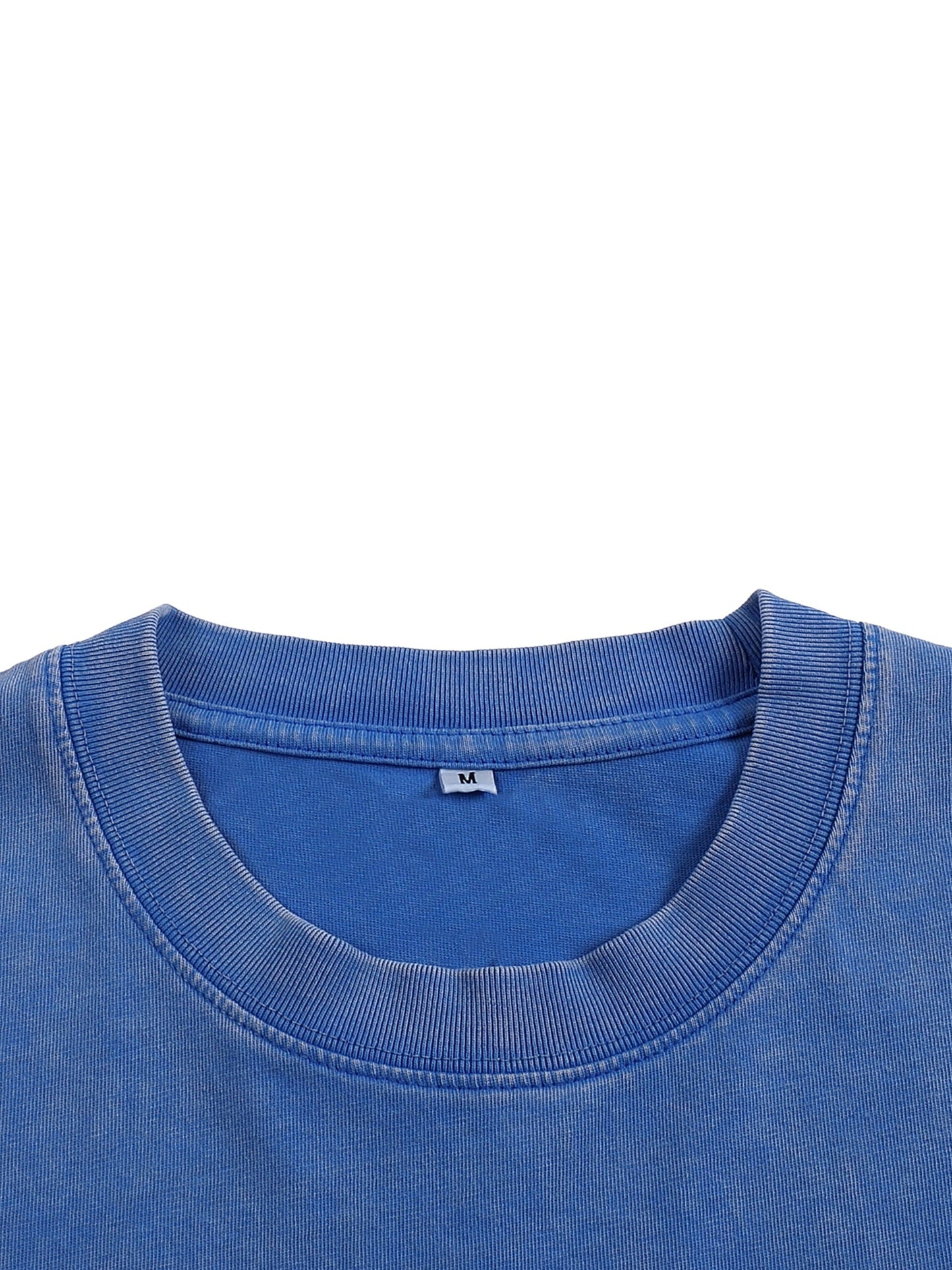 ESSNTIAL ELEMNTS Unisex 250G Acid Wash Oversize Tee