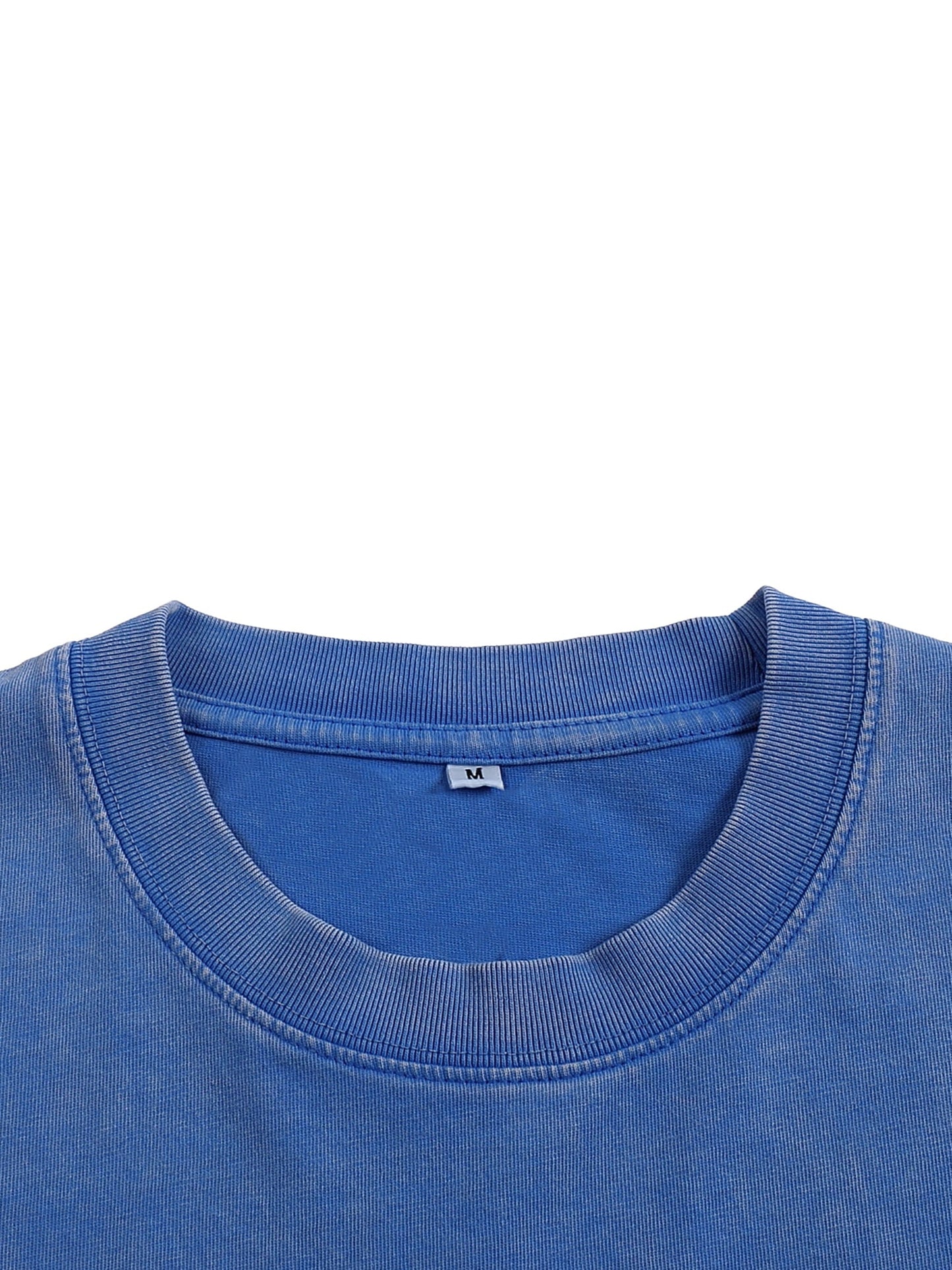 ESSNTIAL ELEMNTS Unisex 250G Acid Wash Oversize Tee