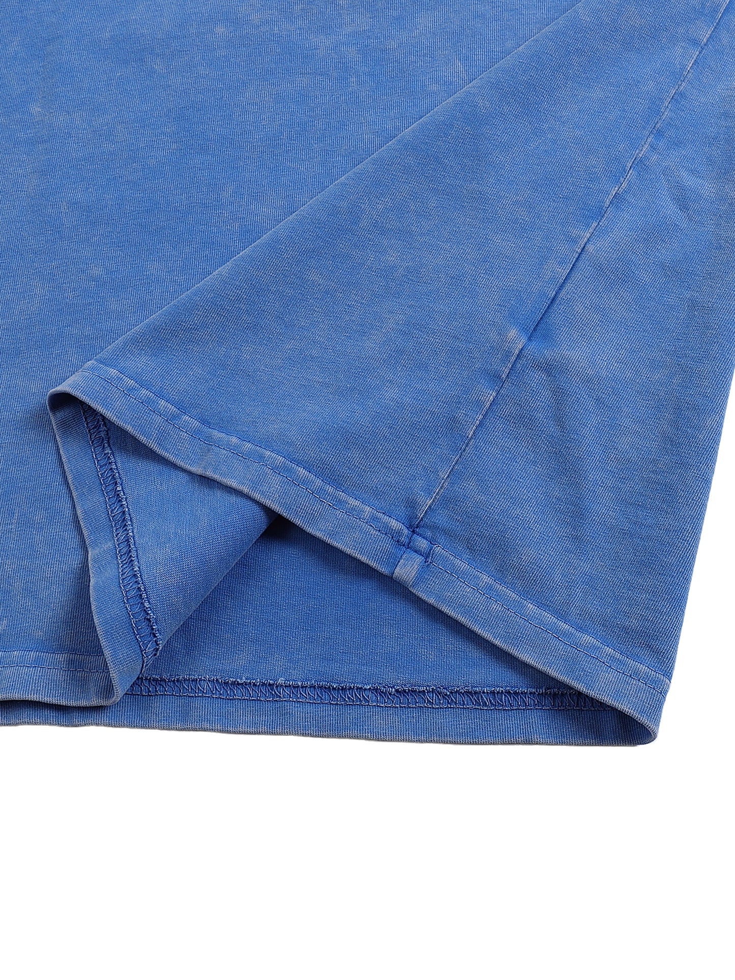 ESSNTIAL ELEMNTS Unisex 250G Acid Wash Oversize Tee