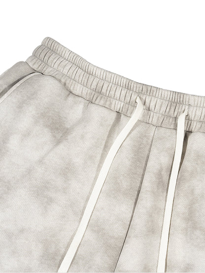 ESSNTIAL ELEMNTS Unisex Dirty Washed Fleece Sweatpants