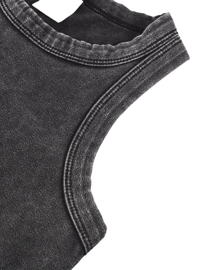 EE x LETTA Women's 235G Snow Washed Tank Top