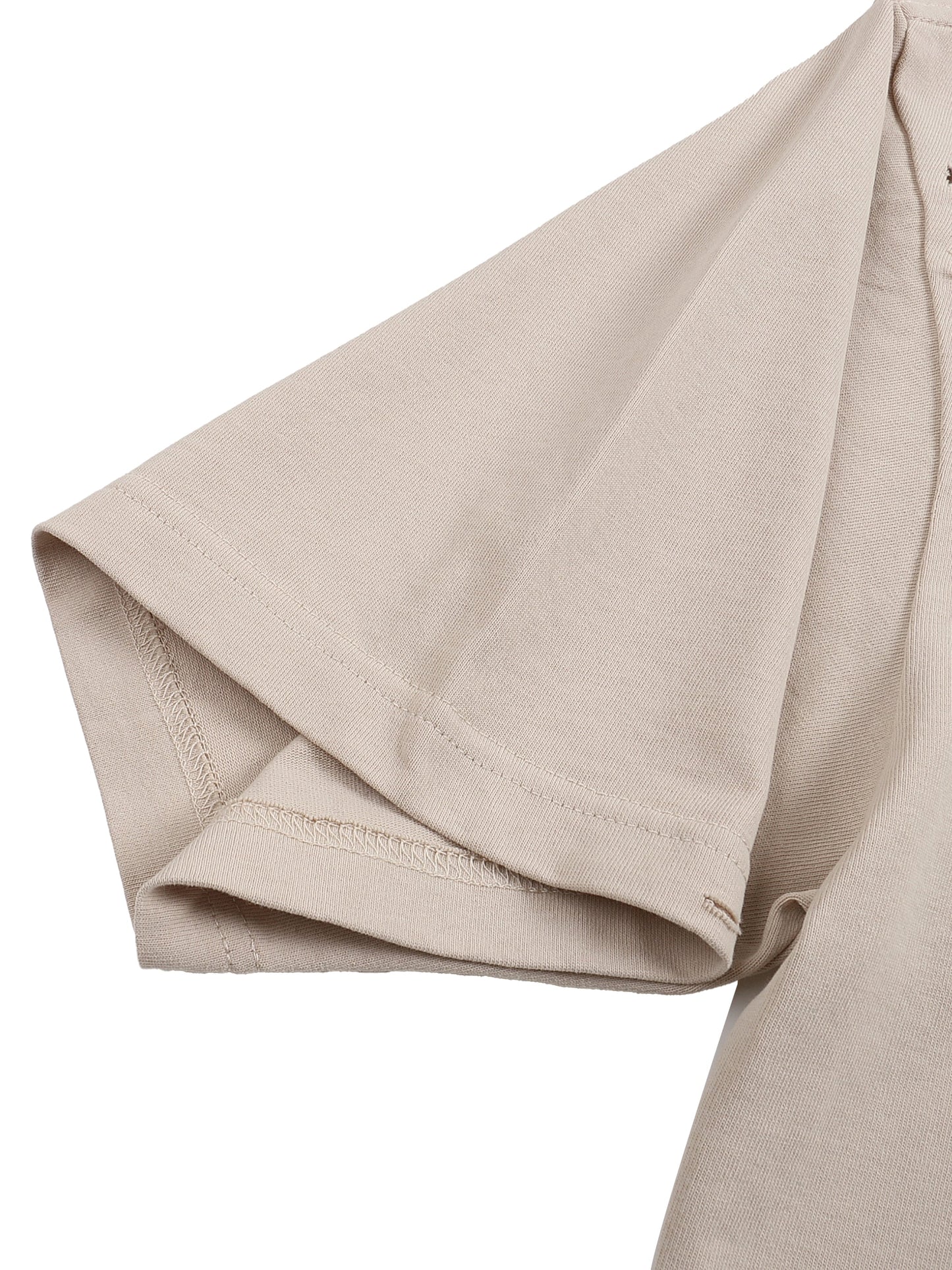 ESSNTIAL ELEMNTS Unisex Oversize DS Frayed Tee