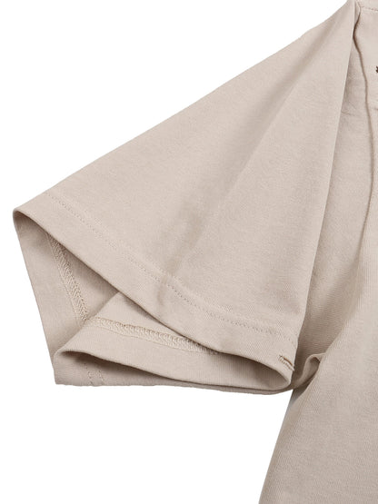 ESSNTIAL ELEMNTS Unisex Oversize DS Frayed Tee
