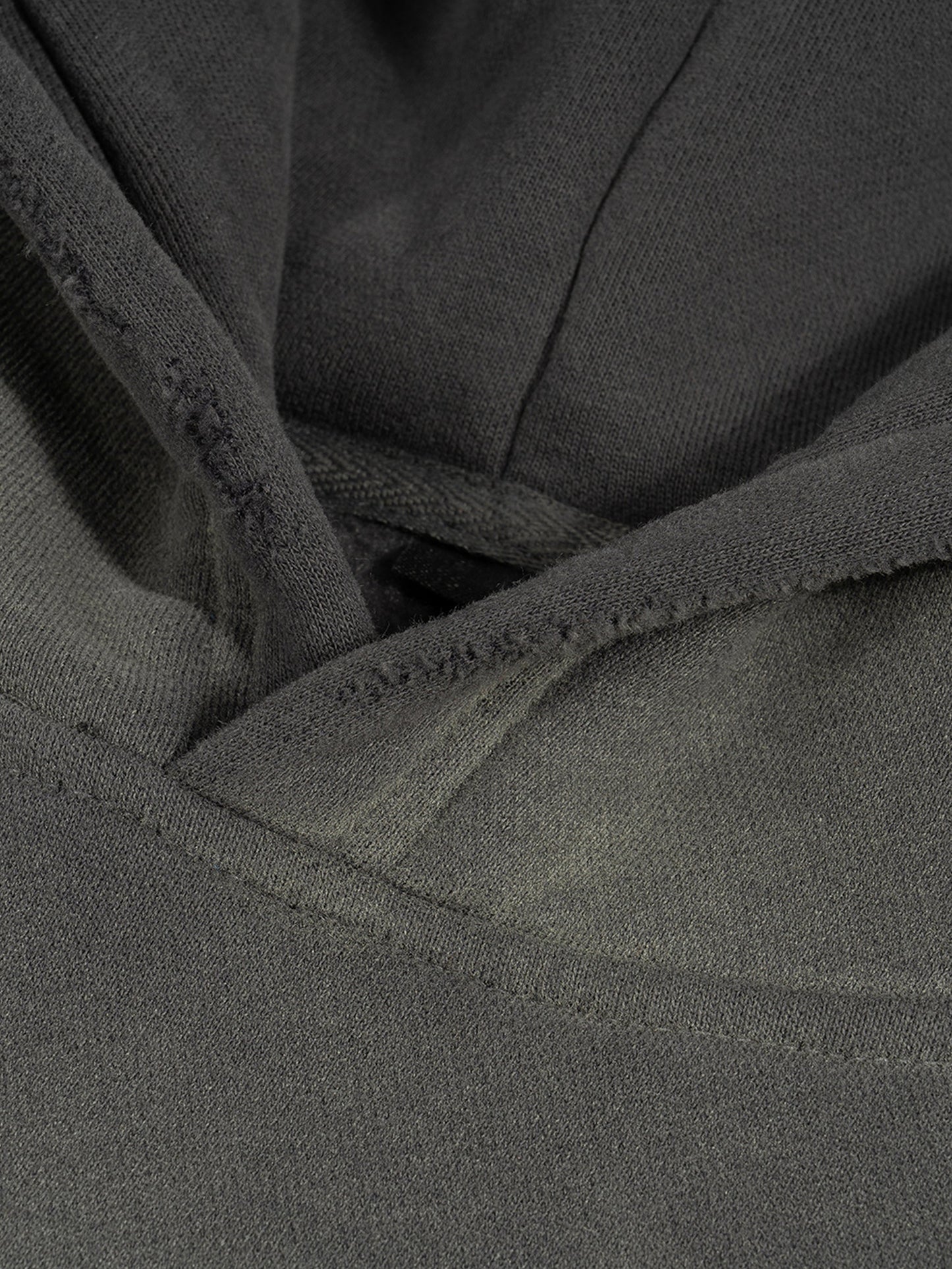 ESSNTIAL ELEMNTS Unisex 630G Frayed Boxy Hoodie