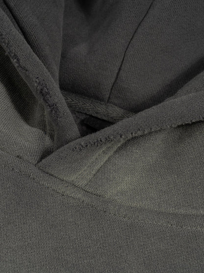 ESSNTIAL ELEMNTS Unisex 630G Frayed Boxy Hoodie