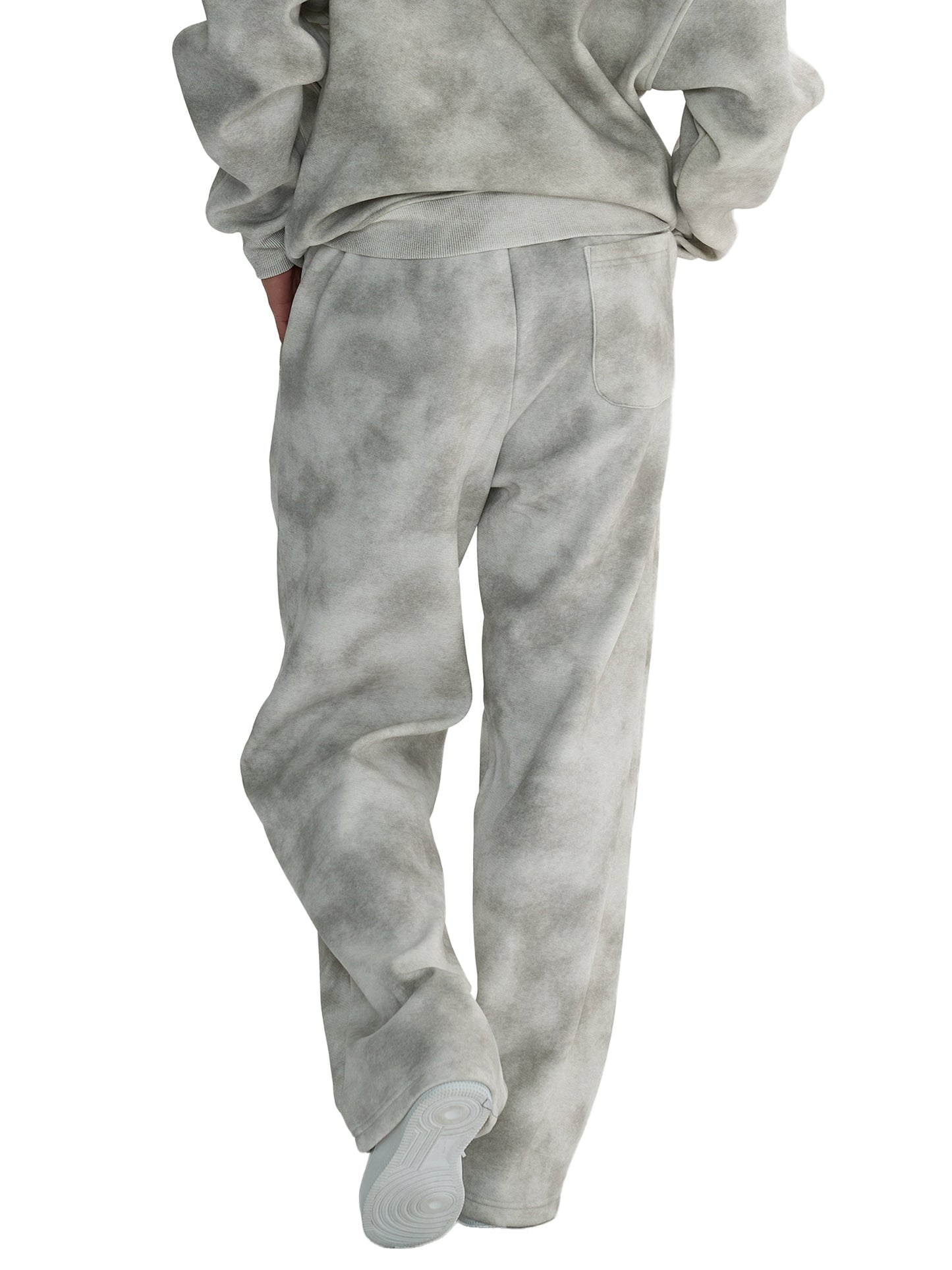 ESSNTIAL ELEMNTS Unisex Dirty Washed Fleece Sweatpants