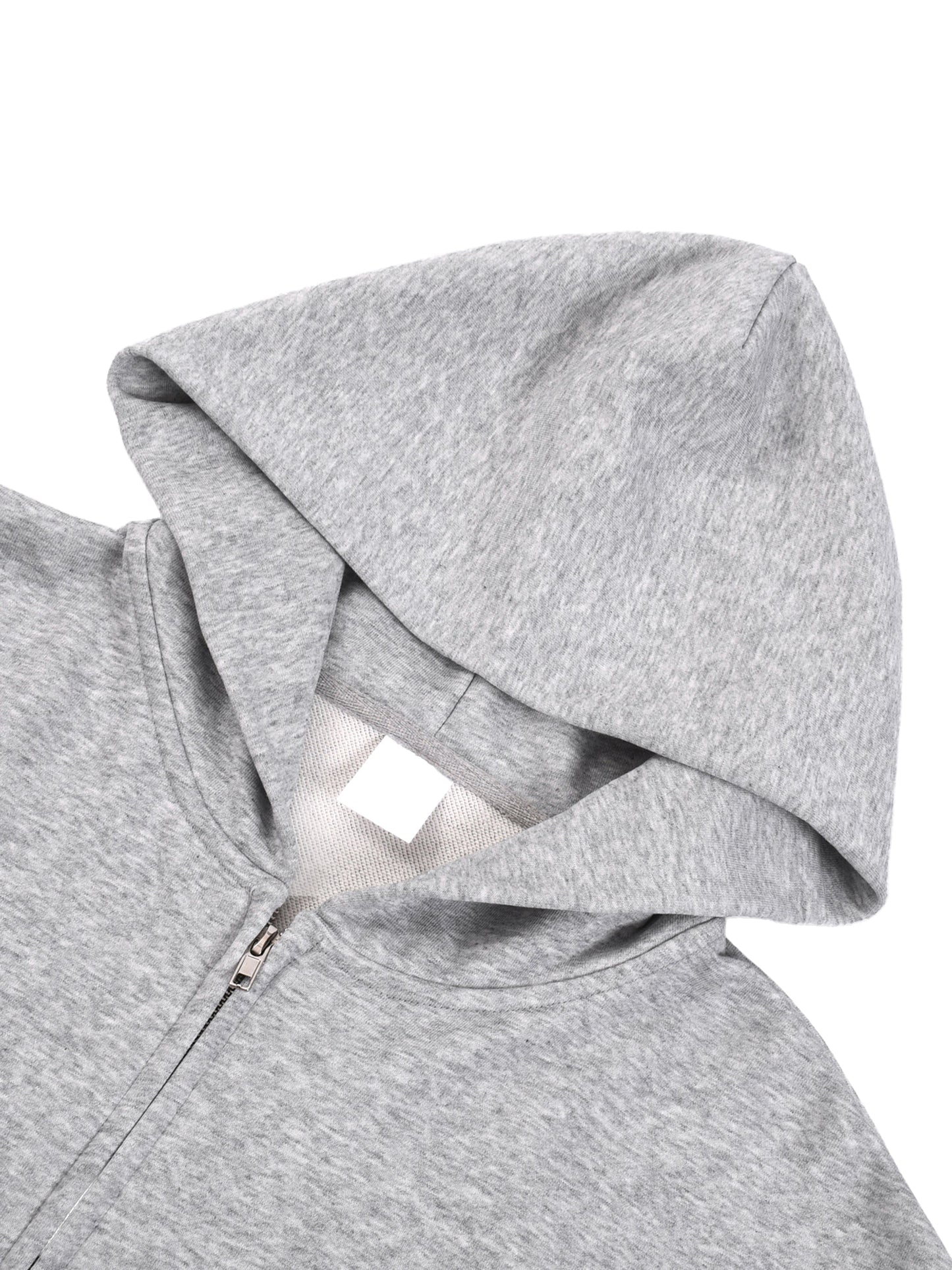 ESSNTIAL ELEMNTS Unisex 400G Heavy Zip-up Hoodie