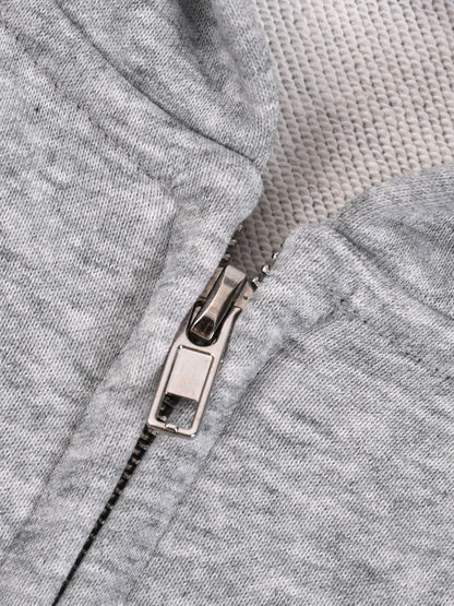 ESSNTIAL ELEMNTS Unisex 400G Heavy Zip-up Hoodie
