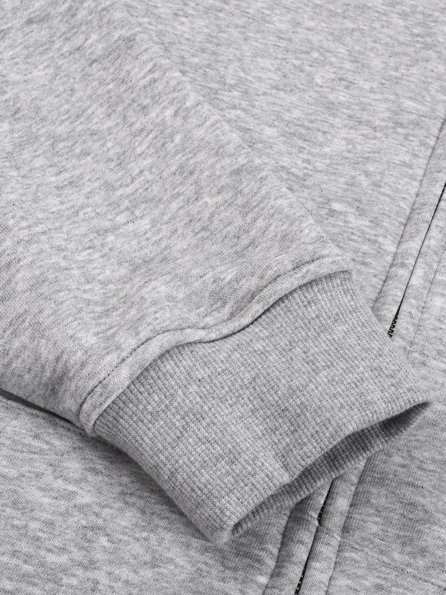 ESSNTIAL ELEMNTS Unisex 400G Heavy Zip-up Hoodie