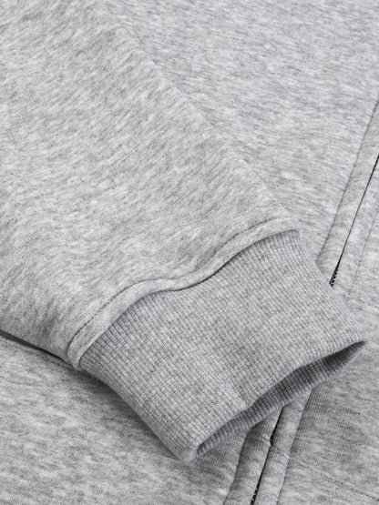 ESSNTIAL ELEMNTS Unisex 400G Heavy Zip-up Hoodie
