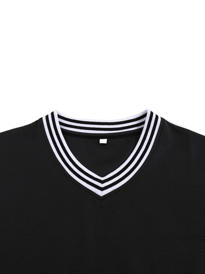 ESSNTIAL ELEMNTS Unisex 270G Taped Mesh Boxy Tee