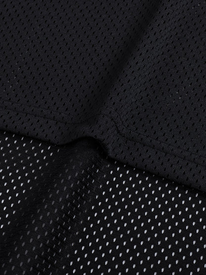 ESSNTIAL ELEMNTS Unisex 270G Taped Mesh Boxy Tee