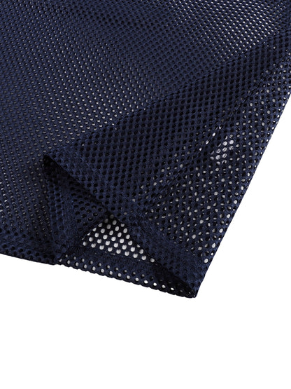 ESSNTIAL ELEMNTS Unisex 260G C-Thru Boxy Net Tee