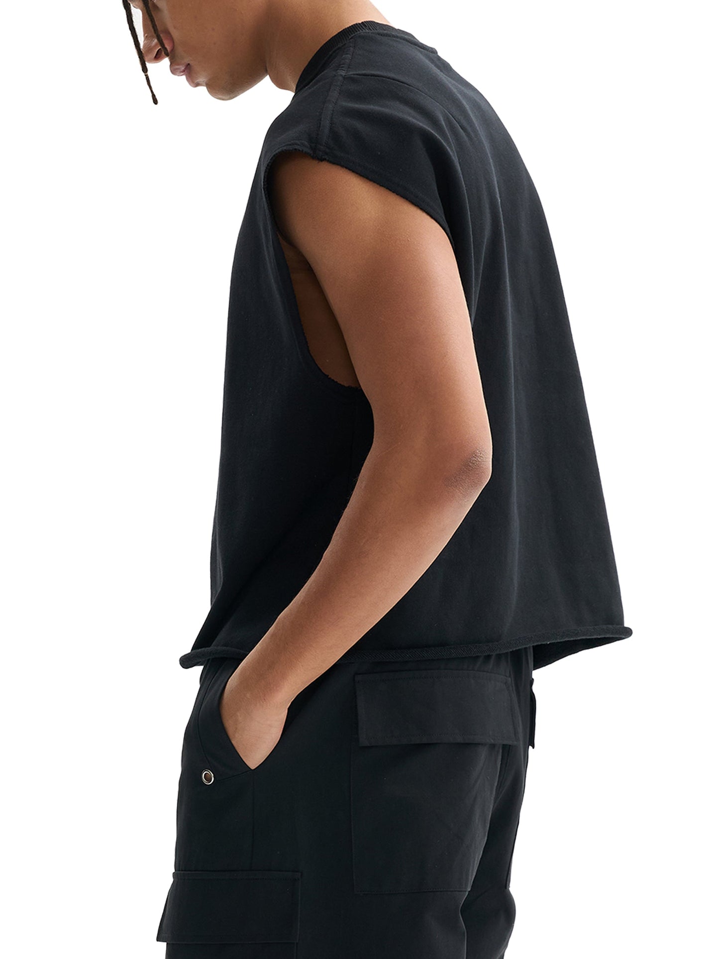 ESSNTIAL ELEMNTS Unisex 340G French Terry Boxy Tank Top