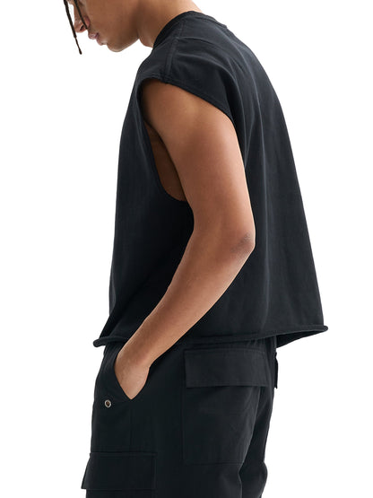 ESSNTIAL ELEMNTS Unisex 340G French Terry Boxy Tank Top