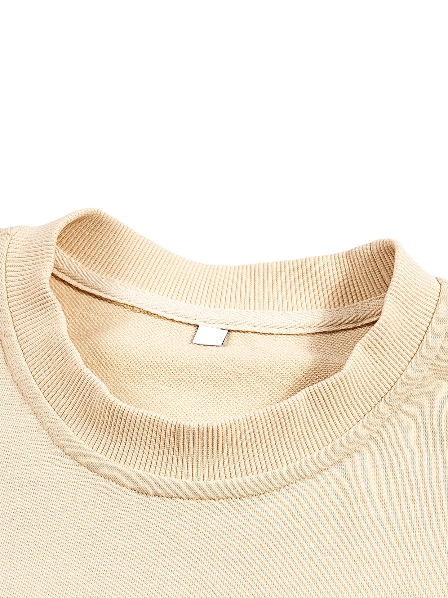 ESSNTIAL ELEMNTS Unisex 270G French Terry Raw Edge Tee