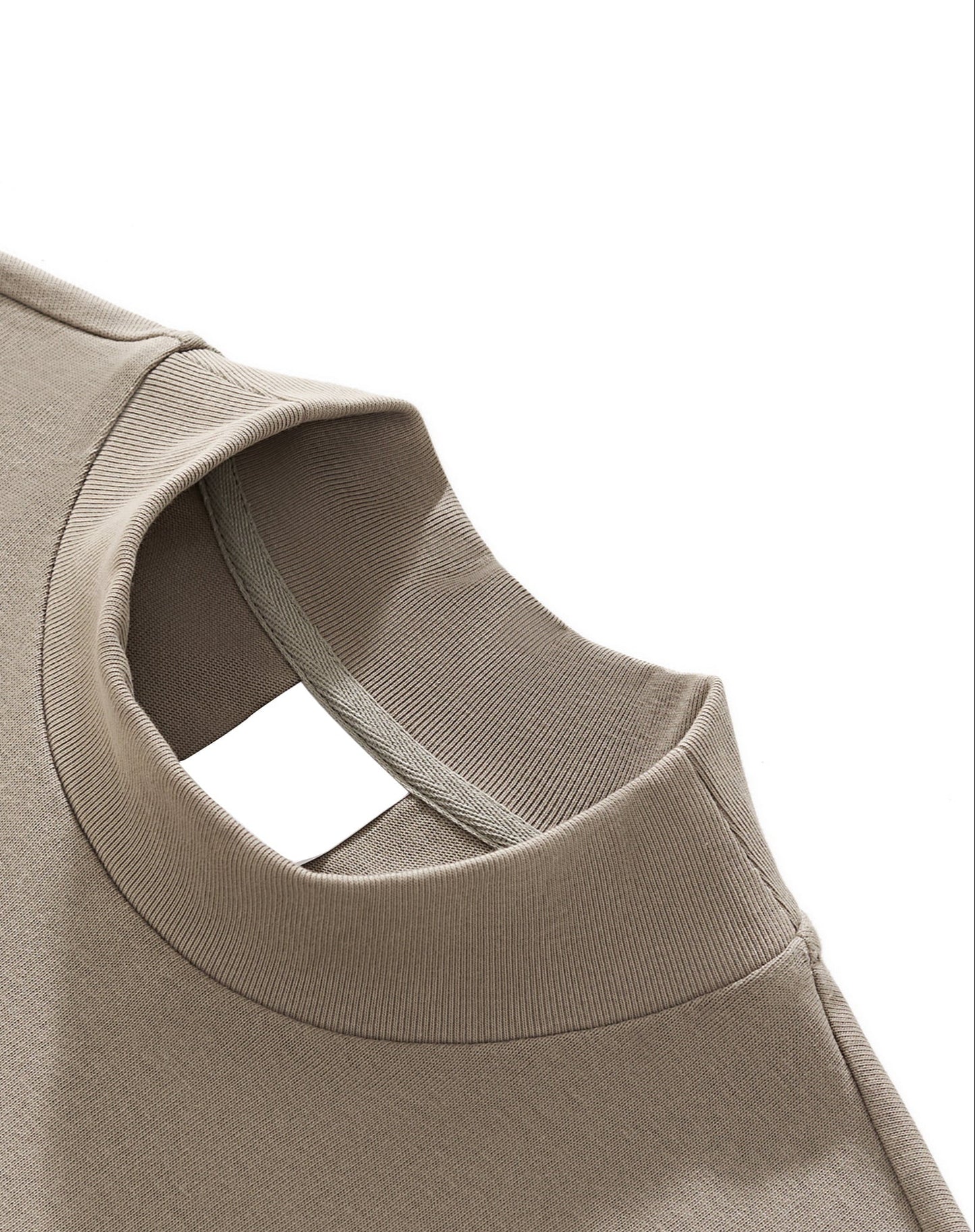 ESSNTIAL ELEMNTS Unisex 305G HW OS Mock Neck Tee