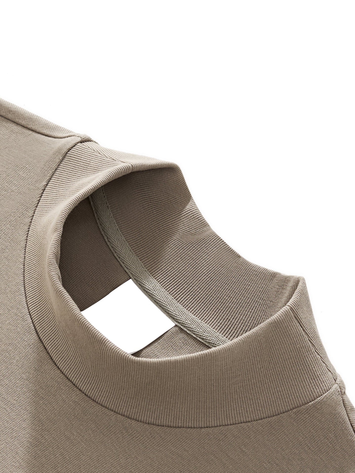 ESSNTIAL ELEMNTS Unisex 305G HW OS Mock Neck Tee