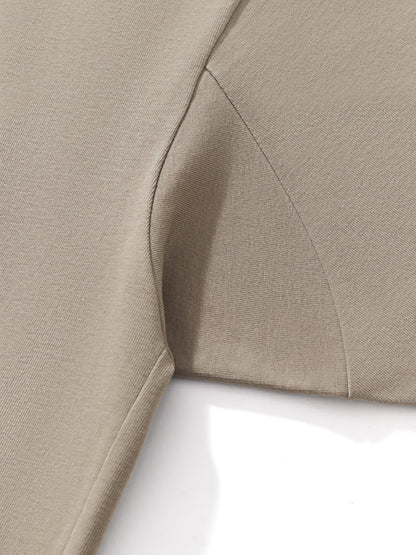 ESSNTIAL ELEMNTS Unisex 305G HW OS Mock Neck Tee