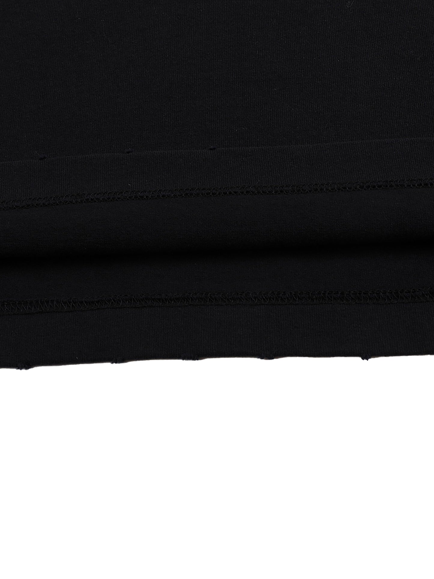 ESSNTIAL ELEMNTS Unisex 400G HW Hand-frayed Tee