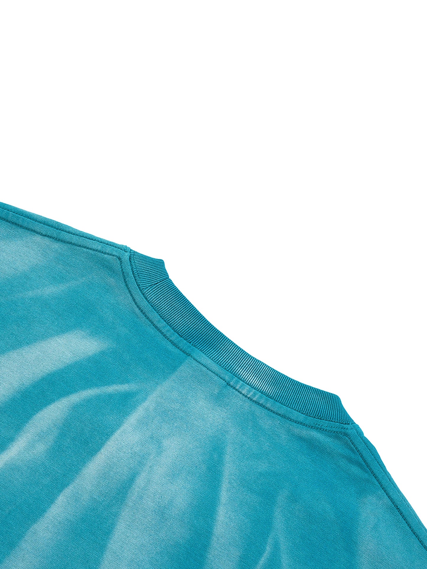 ESSNTIAL ELEMNTS Unisex 250G Hand-Scrunched Faded Tee