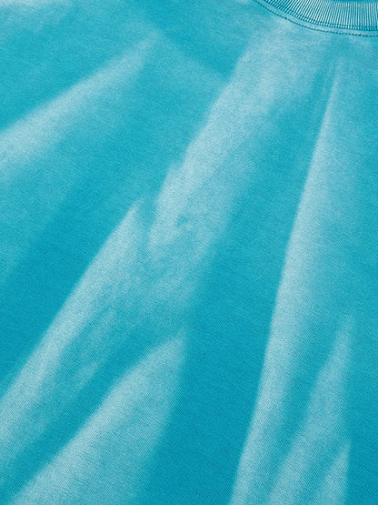 ESSNTIAL ELEMNTS Unisex 250G Hand-Scrunched Faded Tee