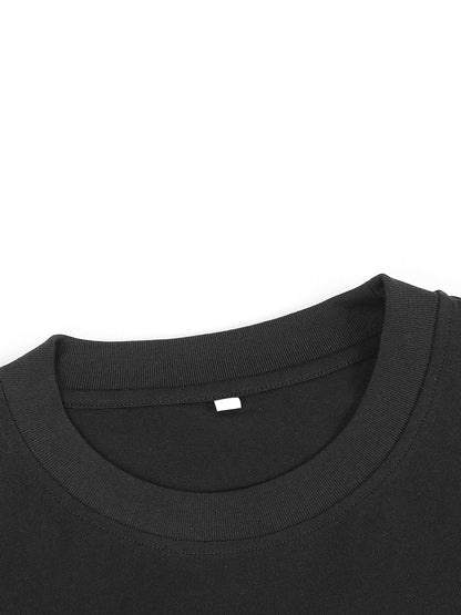 ESSNTIAL ELEMNTS Unisex 240G Piped Panel Tee