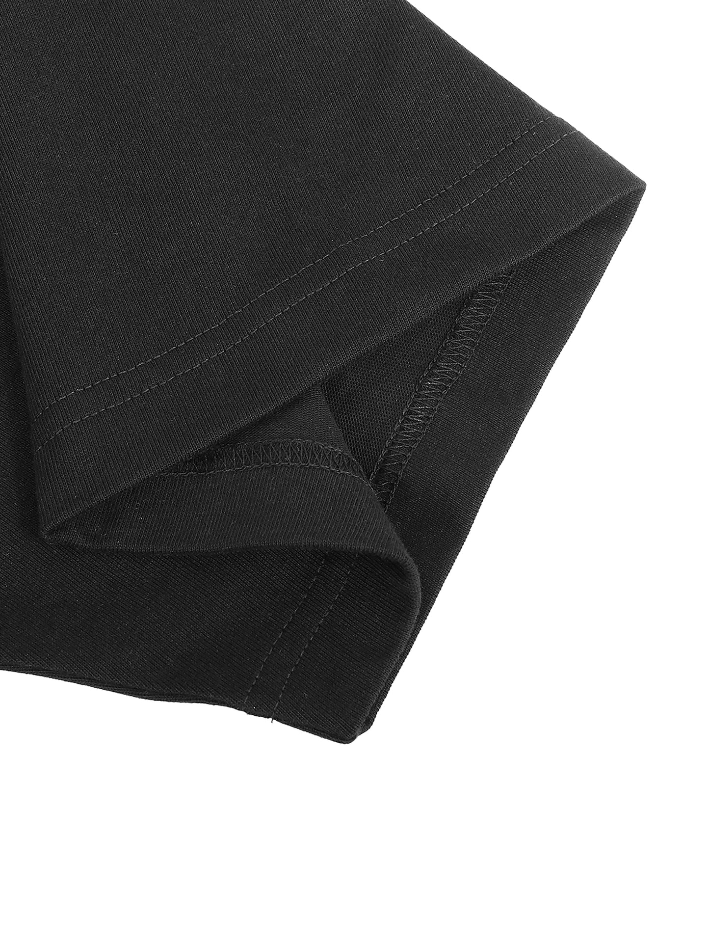 ESSNTIAL ELEMNTS Unisex 240G Piped Panel Tee