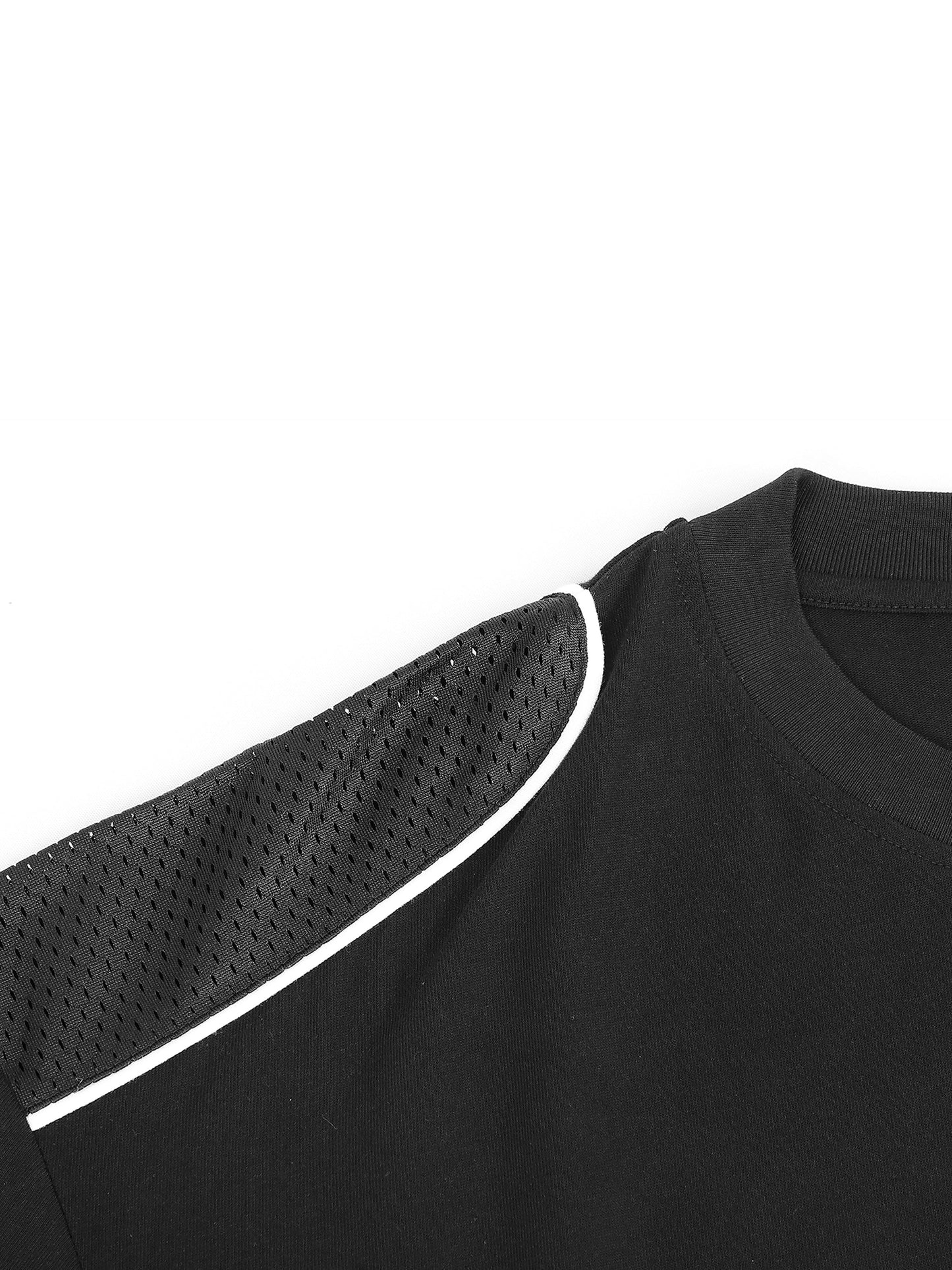 ESSNTIAL ELEMNTS Unisex 240G Piped Panel Tee