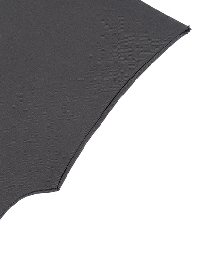 ESSNTIAL ELEMNTS Unisex Raw Edge Boxy Non-Shrink Tee