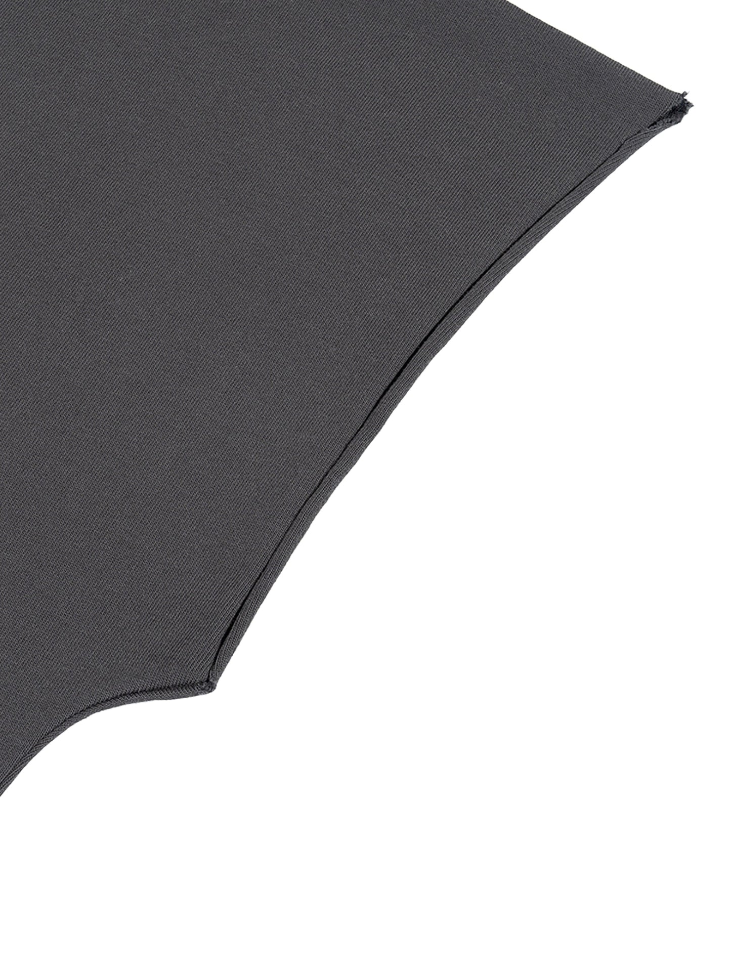 ESSNTIAL ELEMNTS Unisex Raw Edge Boxy Non-Shrink Tee