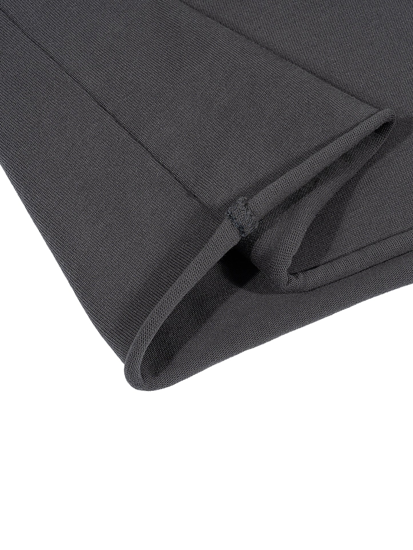 ESSNTIAL ELEMNTS Unisex Raw Edge Boxy Non-Shrink Tee