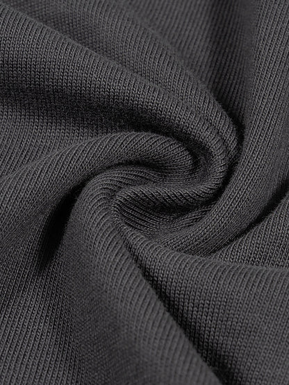 ESSNTIAL ELEMNTS Unisex Raw Edge Boxy Non-Shrink Tee