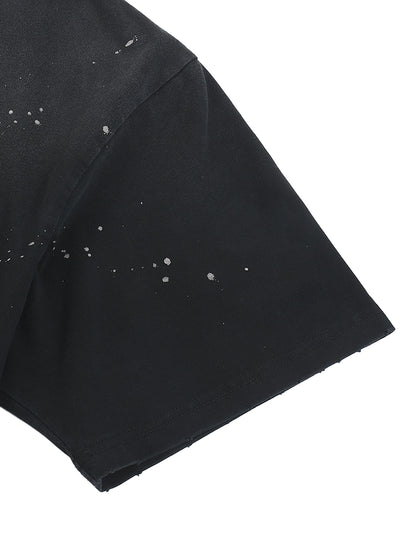 ESSNTIAL ELEMNTS Unisex 250G Paint Splatter Faded Tee